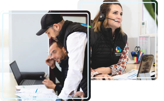 Collaborateurs ISOLE PLUS ENERGIES, étude et demande de devis travaux